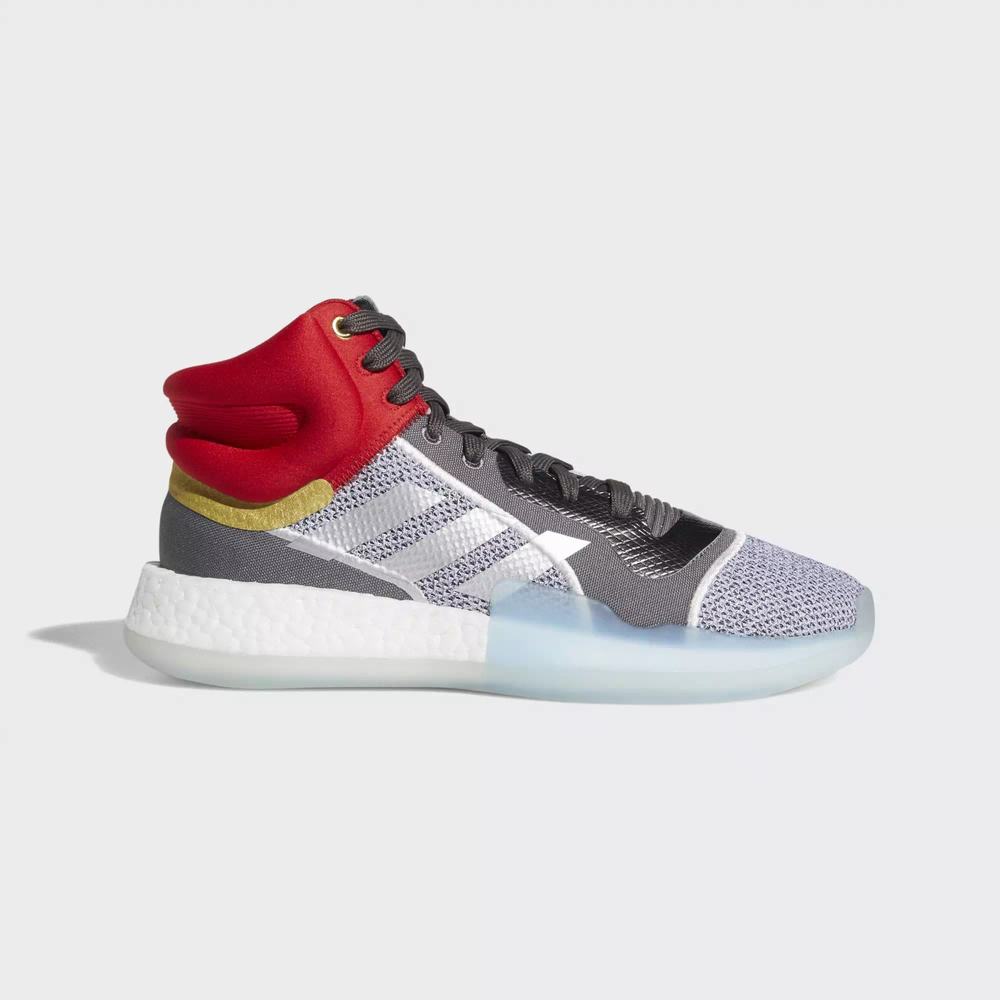 Adidas Marvel’s Thor | Marquee Boost Tenis De Basketball Blancos Para Hombre (MX-41813)